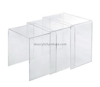 Wholesale acrylic luxury living room furniture plastic table coffee table modern AT-035