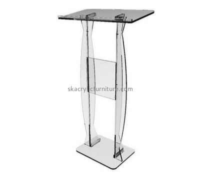 Customized acrylic church podiums pulpit furniture pulpit AP-018