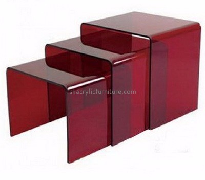Customized acrylic chinese furniture modern acrylic furniture display coffee table AT-132