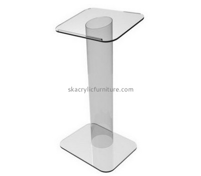 Custom acrylic contemporary pulpit clear lectern podium pulpit AP-065