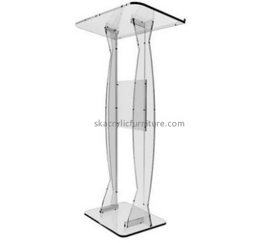 Customized acrylic contemporary church furniture lecturns pulpit sale AP-111