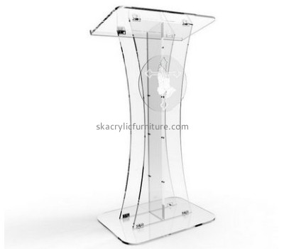 China lectern manufacturers custom acrylic perspex lecterns modern pulpit AP-151