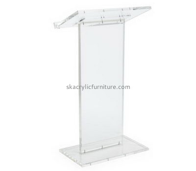 Customized clear acrylic church podiums pulpits AP-224