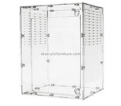 Custom acrylic plexiglass bird cages hamster reptile tanks AB-013