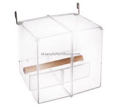Acrylic furniture manufacturers custom acrylic bird cage parrot cages for sale AB-032