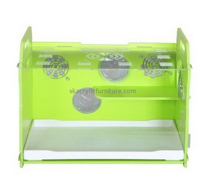 Acrylic furniture factory custom acrylic plexiglass bird cages bearded dragon cages for sale AB-034