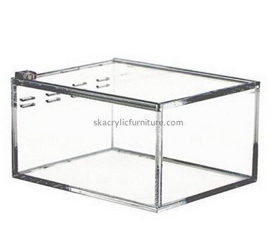 Acrylic furniture suppliers custom acrylic lizard cages lizard tank AB-035