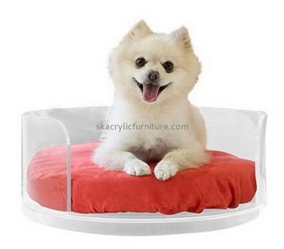 Custom acrylic lucite  luxury large dog beds furniture AB-038