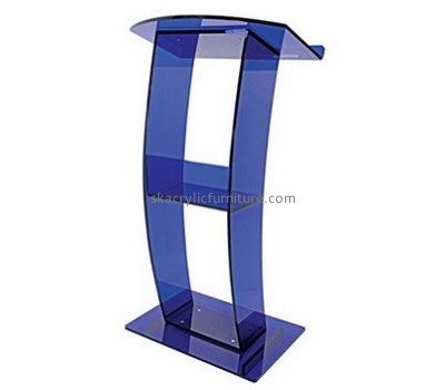 Acrylic furniture manufacturers customize clear pulpit lectern furniture AP-365