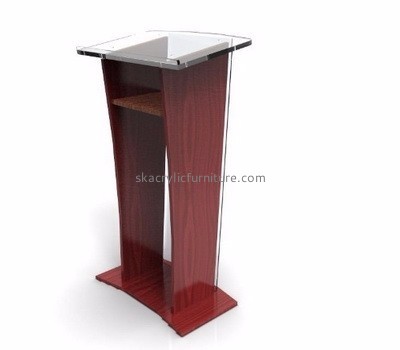 Acrylic furniture manufacturers customize acrylic church lecterns and podiums furniture for sale AP-371