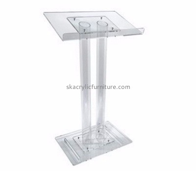 Acrylic furniture manufacturers customize acrylic cheap pulpit furniture for sale AP-412