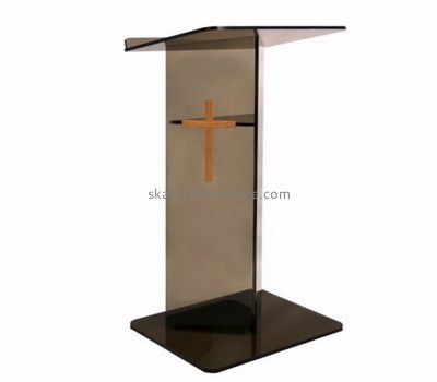 Quality furniture manufacturers customized cheap acrylic church pulpit furniture AP-534