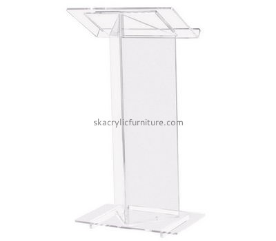 Acrylic furniture manufacturers customized lucite furniture inexpensive school podium AP-567
