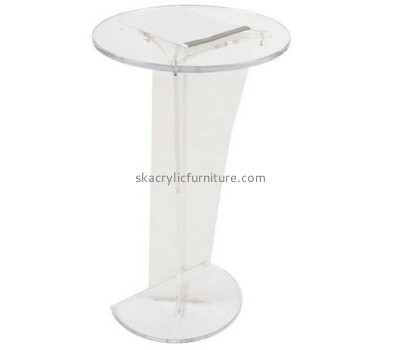 Furniture factory custom designs acrylic plastic pulpit and lectern AP-1095