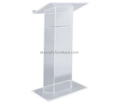 Quality furniture manufacturers custom acrylic pulpits podium for sale AP-1100