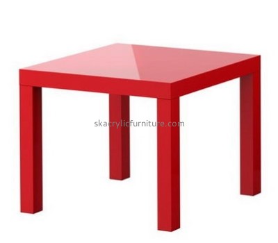 Bespoke red perspex coffee table AT-264