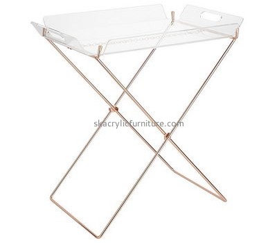 Customize acrylic folding tray table AT-324