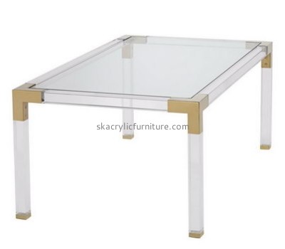 Customize lucite square coffee table AT-337