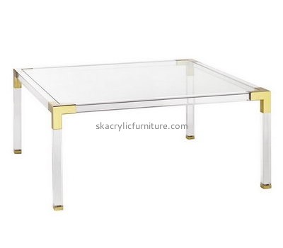 Customize acrylic rectangle coffee table AT-335