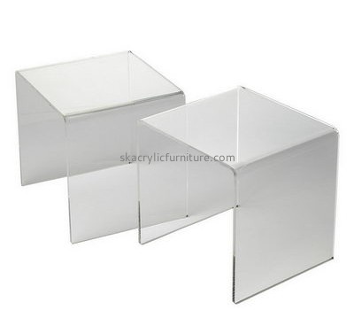 Customize acrylic small square coffee table AT-343