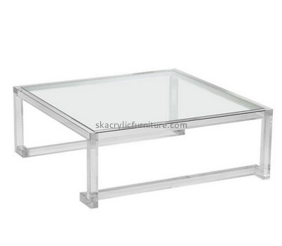 Customize acrylic rectangle coffee table AT-425