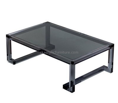 Customize acrylic coffee table for coffee shop AT-426