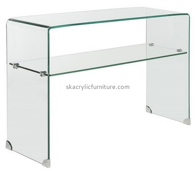 Customize acrylic small side table with storage AT-437