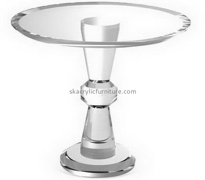Customize perspex small round dining table AT-525