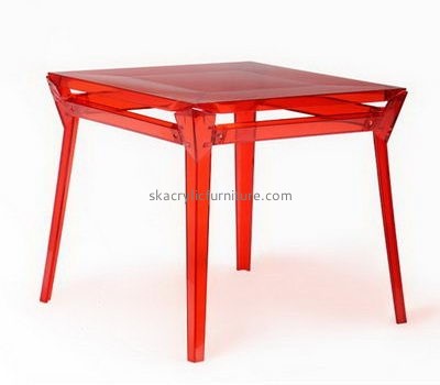 Customize red lucite furniture AT-555