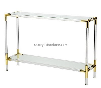 Customize perspex end tables with storage NDJ-573