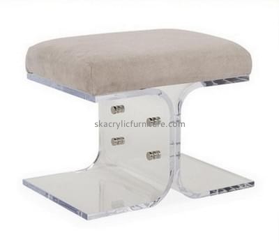 Customized clear acrylic stool AC-017