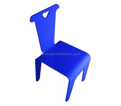 Custom blue acrylic chair AC-023