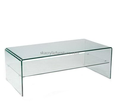 Custom acrylic living room table with storage AT-730