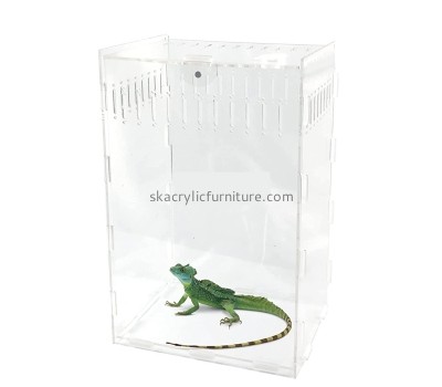 Plexiglass furniture manufacturer custom acrylic reptile case AB-056