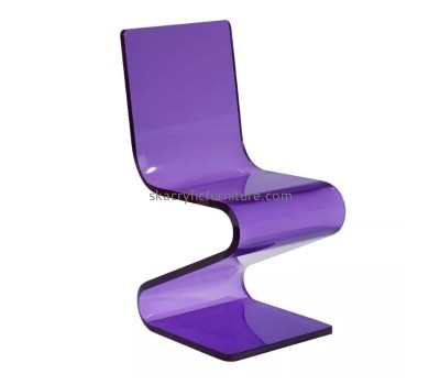 Acrylic furniture manufacturer custom plexiglass bar chair perspex leisure chair AC-042