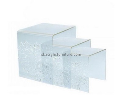 Foshan furniture factory transparent acrylic coffee table and chair AT-049