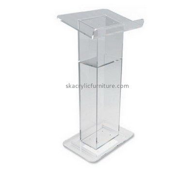 Factory hot sale acrylic pulpit church lecterns and podiums acrylic pulpits AP-028