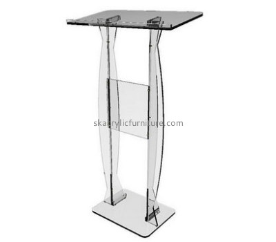 China acrylic furniture suppliers hot sale acrylic lecturns church podiums for sale AP-036
