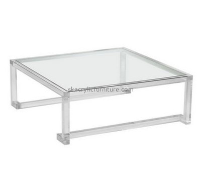 Customized acrylic contemporary coffee tables small side table clear acrylic furniture AT-105