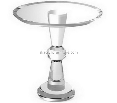 Supplying acrylic plexiglass tables round lucite coffee table small end tables AT-112