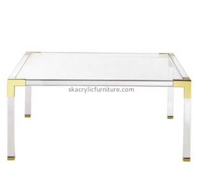 Customized acrylic dining furniture cheap acrylic coffee table lucite coffee table AT-134