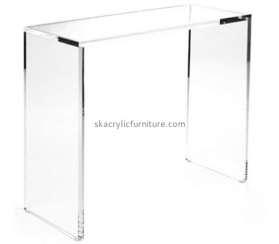 Custom design acrylic occasional tables lucite bar table narrow coffee table AT-173