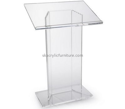Acrylic podium manufacturers custom reading podium pulpit and lectern AP-063