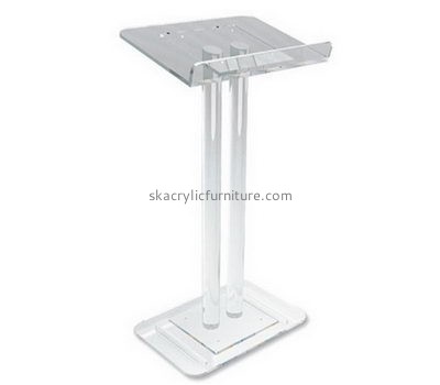 Custom design acrylic podium perspex lectern cheap pulpits for sale AP-112