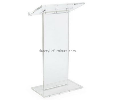 Custom acrylic modern podium design lectern pulpit cheap lectern AP-126