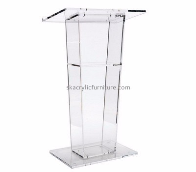 Custom acrylic podium lectern pulpit podium for church AP-144
