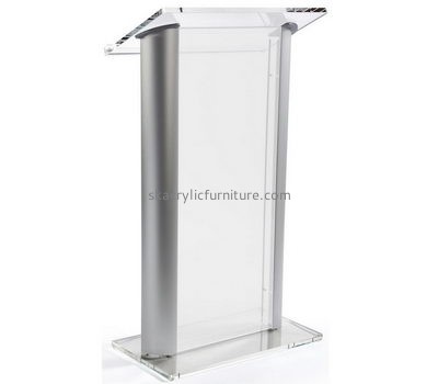 Custom acrylic podium furniture lecturn podium pulpit for sale AP-173