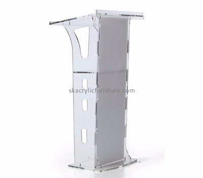 Customized acrylic lectern podium perspex lectern church podiums and pulpits AP-180