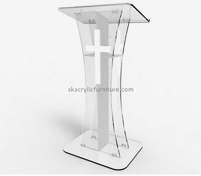 Acrylic pulpit in church acrylic podium church lecterns for sale AP-191
