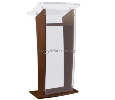 Custom acrylic podium furniture lectern furniture acrylic podium for sale AP-195